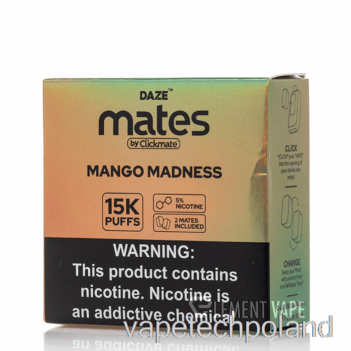 Vape Shop Warszawa 7 Daze Mate Strąki Mango Madness